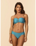 Top Bandeau Zíper + Calcinha Caleçon 