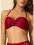 Top Bandeau Macrame Urucum