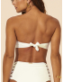 Top Bandeau Macrame Areia